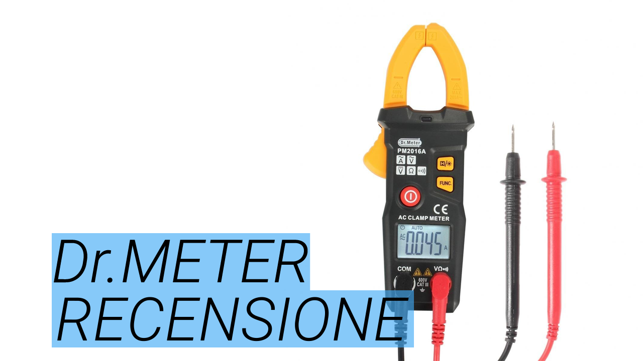 Dr.Meter pinza amperometrica: la recensione