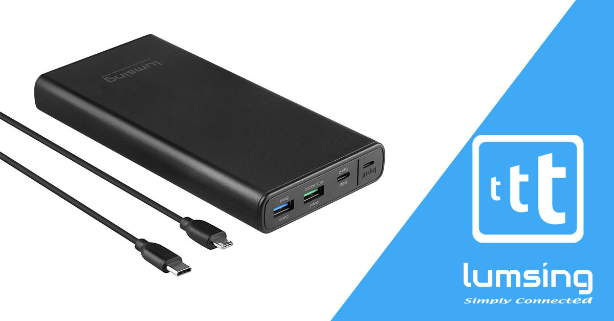 Lumsing lancia le nuove powerbank Quick Charge 3.0, ecco i codici sconto!