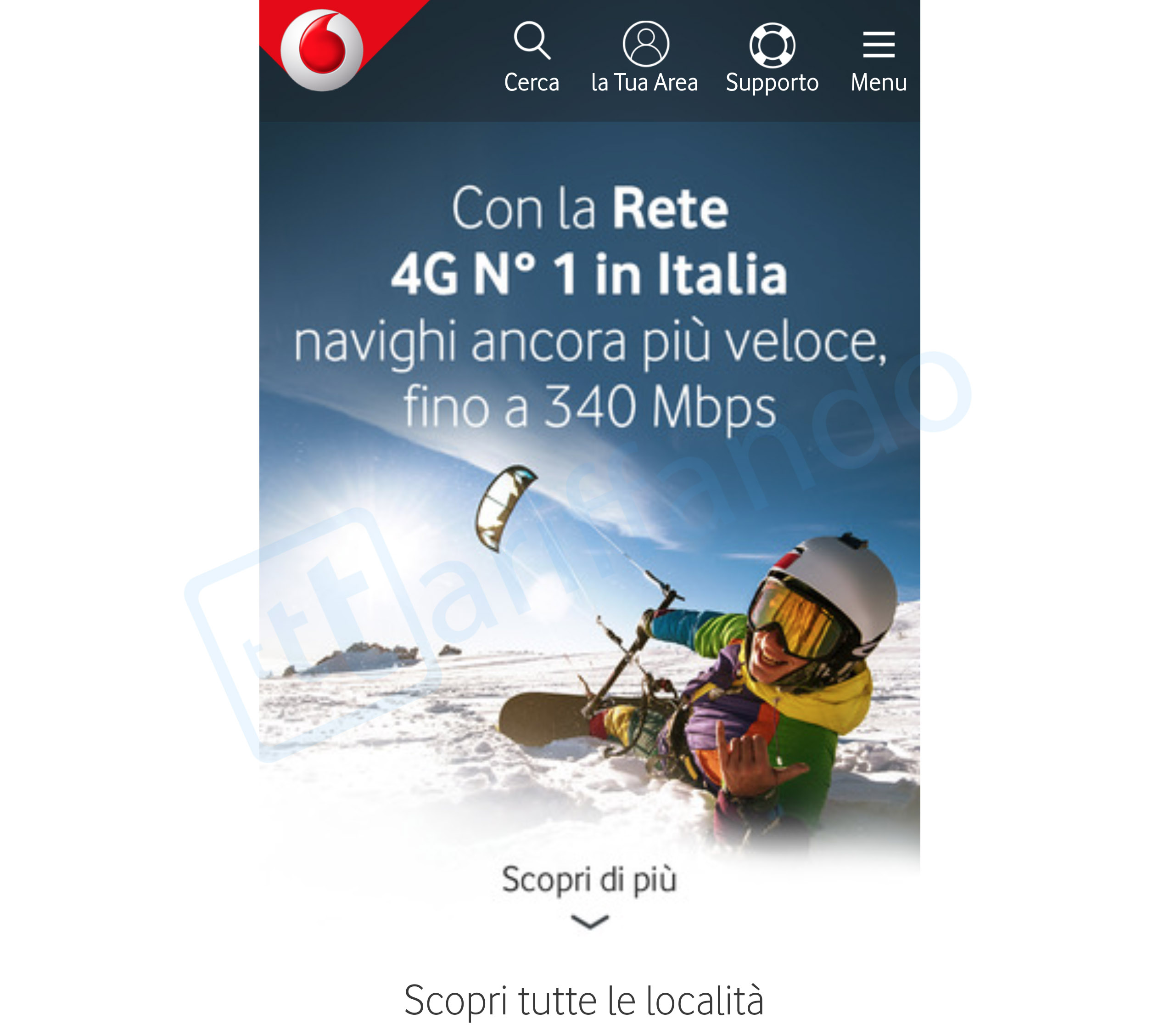 vodafone 4g+