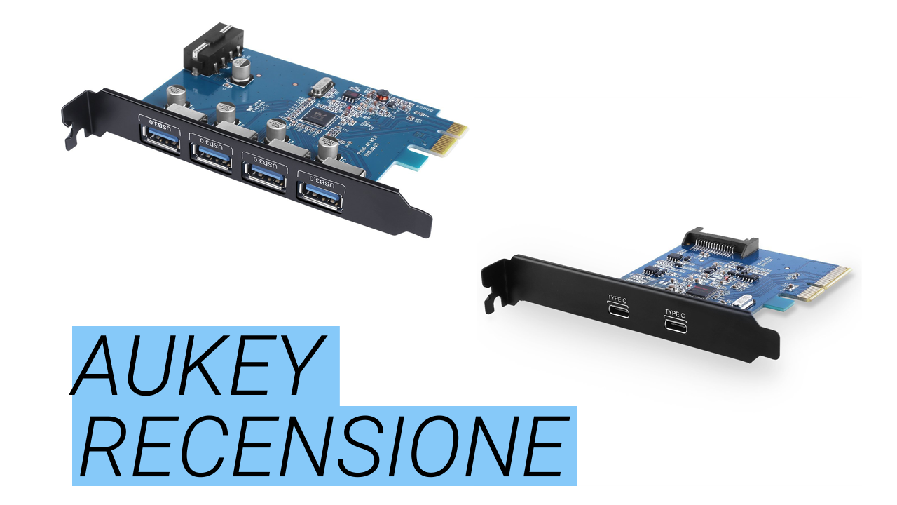 Vi servono le porte USB type C o altre USB 3.0? Ci pensa AUKEY con poca spesa!