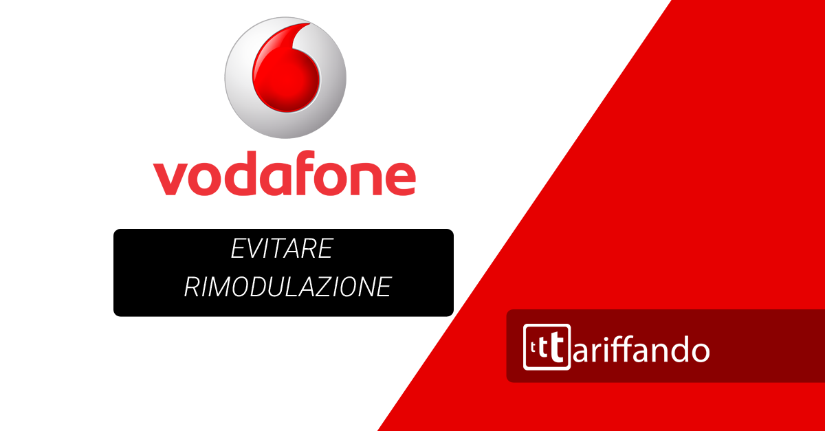 rimodulazioni vodafone