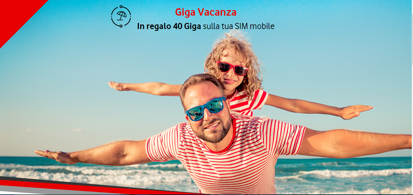 giga vacanza vodafone