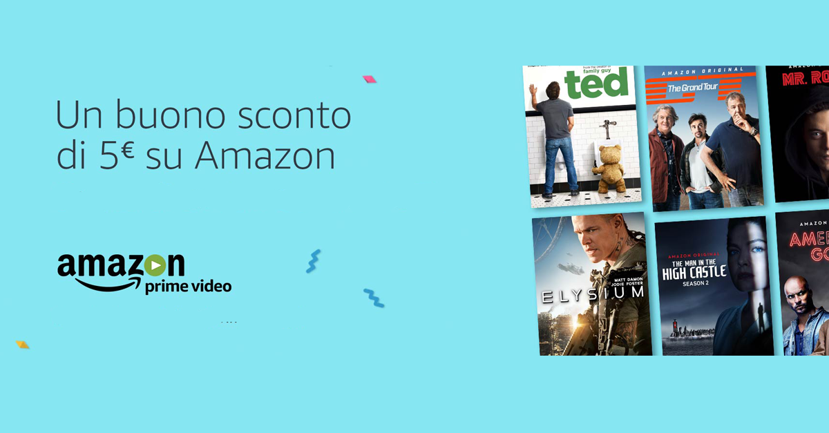 amazon prime video 5 euro gratis