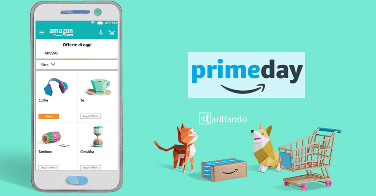 Le migliori offerte del Prime Day Amazon 2017 su Tariffando