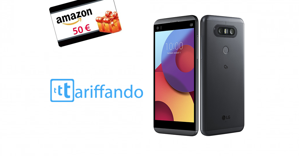 Amazon: buono da 50€ per chi acquista il nuovo LG Q8