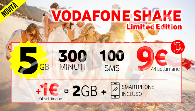 vodafone shake under 30