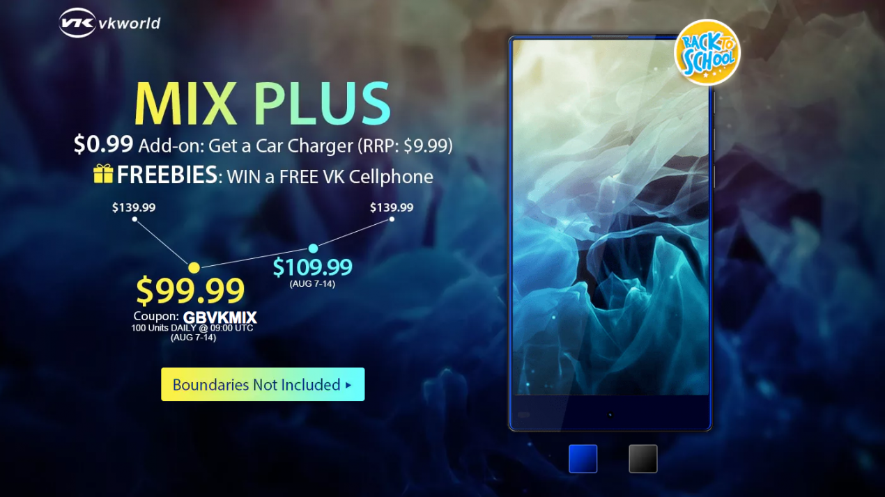 Vkworld Mix Plus dal 7 agosto in offerta su Gearbest