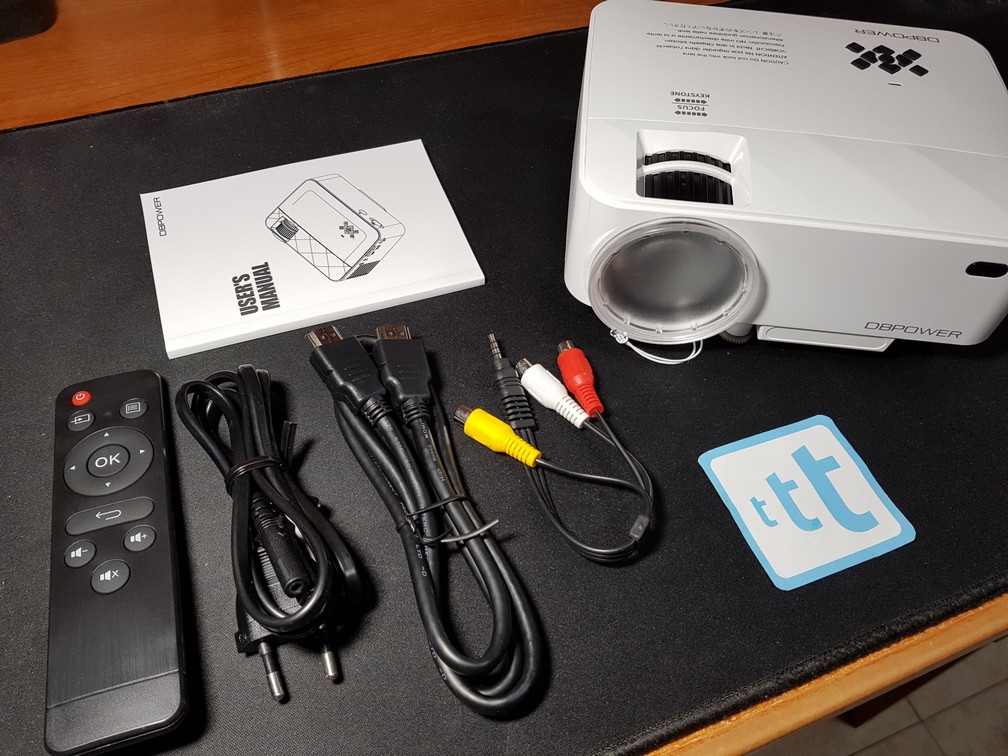 DBPOWER Videoproiettore da 1500 lumen | la recensione
