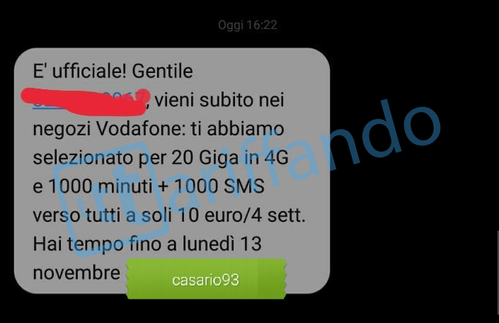 vodafone special 20GB