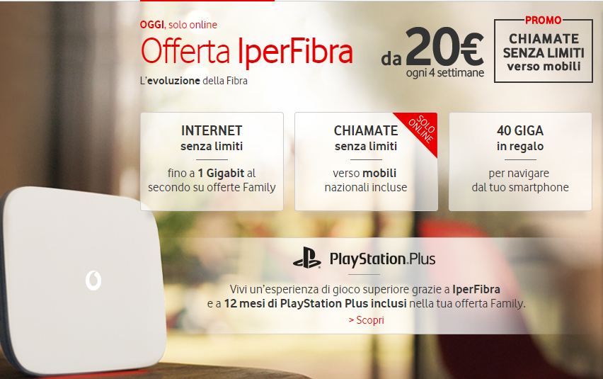 iperfibra vodafone epifania