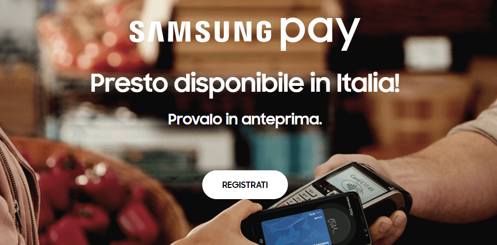 Samsung Pay sarà presto disponibile in Italia