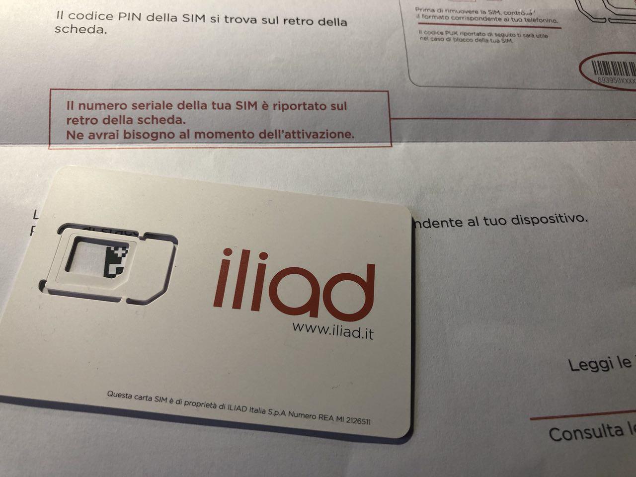 La sim ILIAD