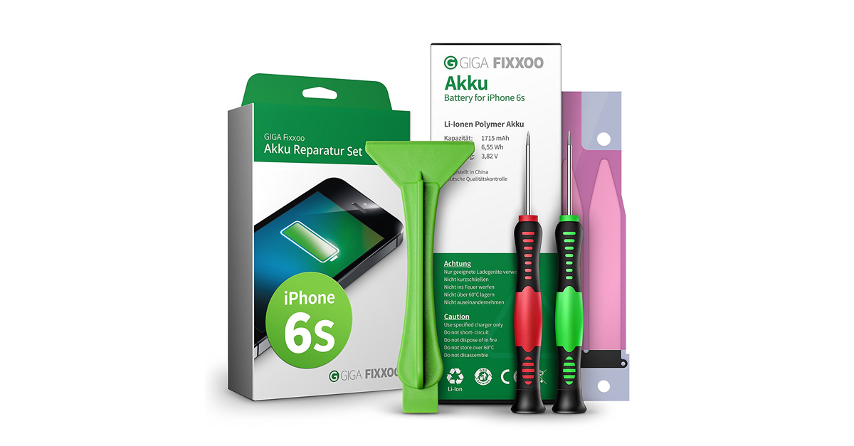 Giga Fixxoo, KIT batteria per iPhone 6S: la recensione