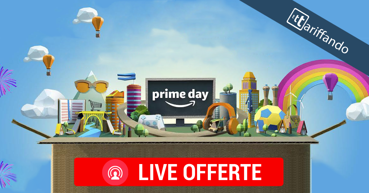 live offerte amazon prime day