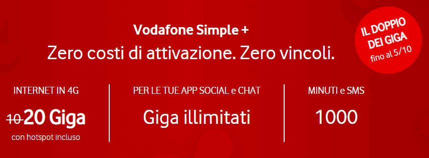 vodafone simple+ vodafone