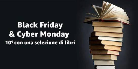 10 euro libri amazon black friday