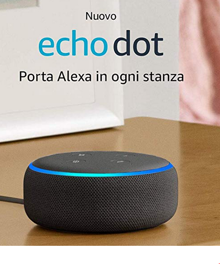 Echo Dot ora a 34,99€ - Che prezzo!