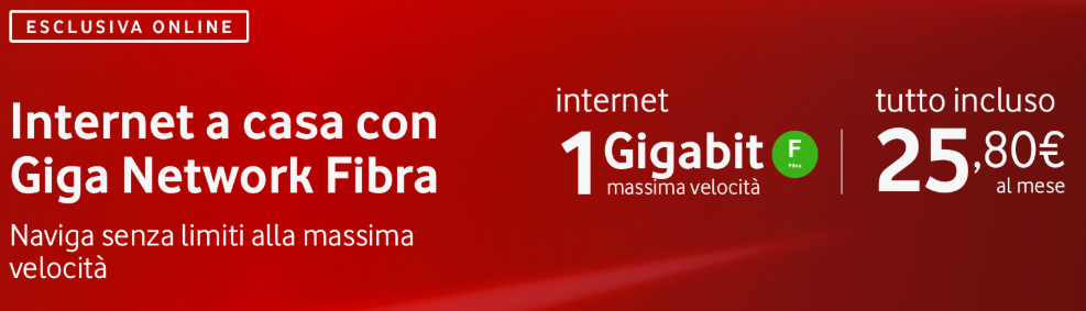 vodafone offerte fibra fine gennaio