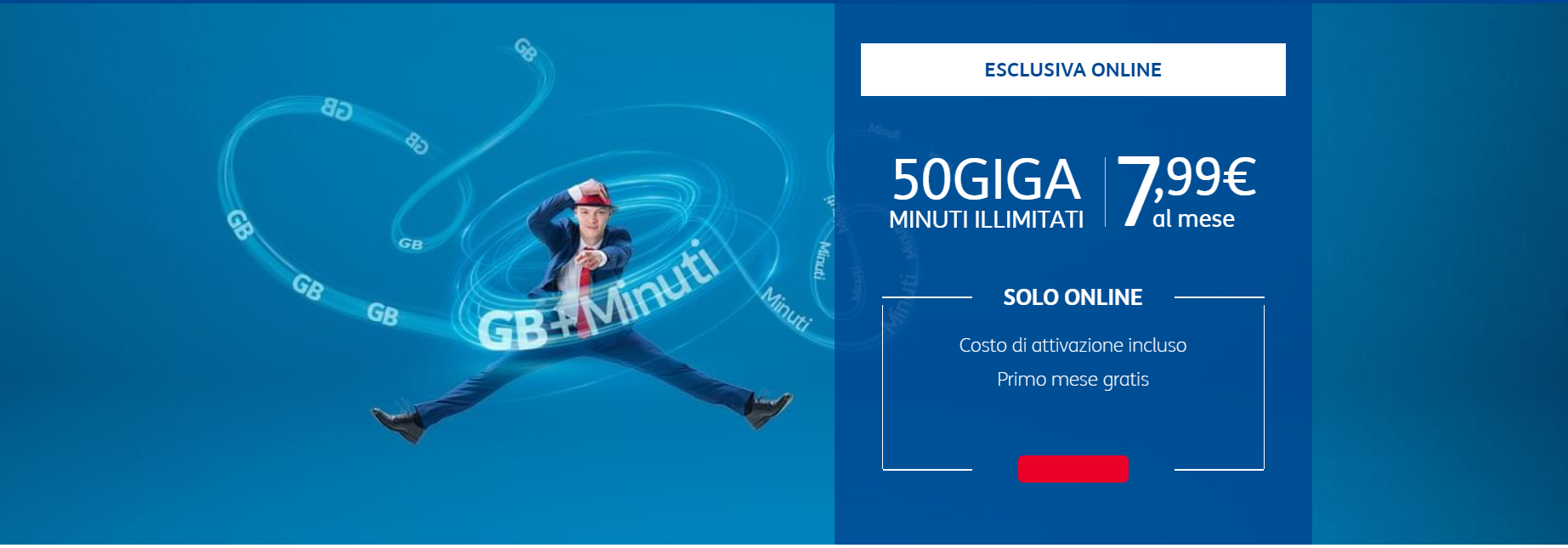 TIM Steel con minuti illimitati e 50GB a 7,99€ attivabile online senza costi di attivazione!