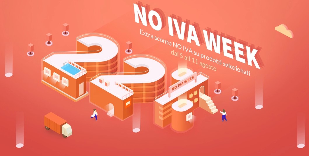 Xiaomi lancia la NO IVA WEEK, pioggia di sconti nel Mi Store