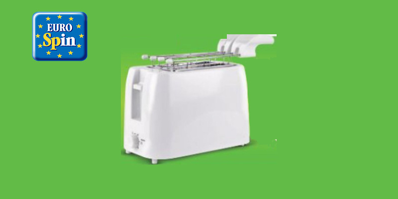 Eurospin: tostapane a 1€ solo per 3 giorni