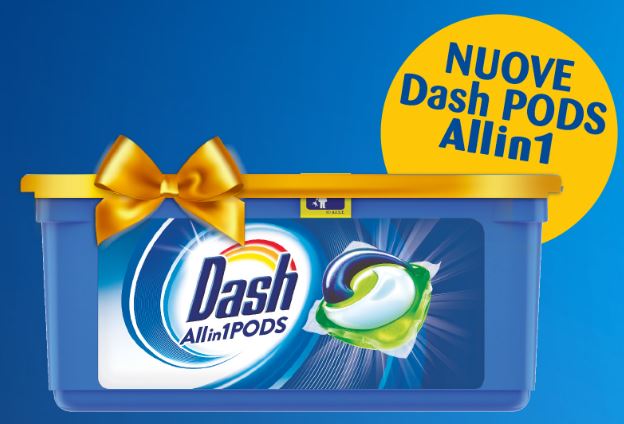 “Prova Gratis Dash Pods” è l’iniziativa che rimborsa l’acquisto