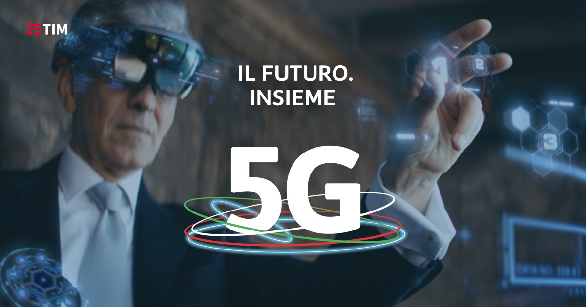 il 5G di TIM vola e supera i 5 Gigabit al second: è record