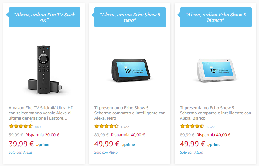  Fire TV Stick 4K e Echo Show 5 in offerta a chi ha un dispositivo  Alexa