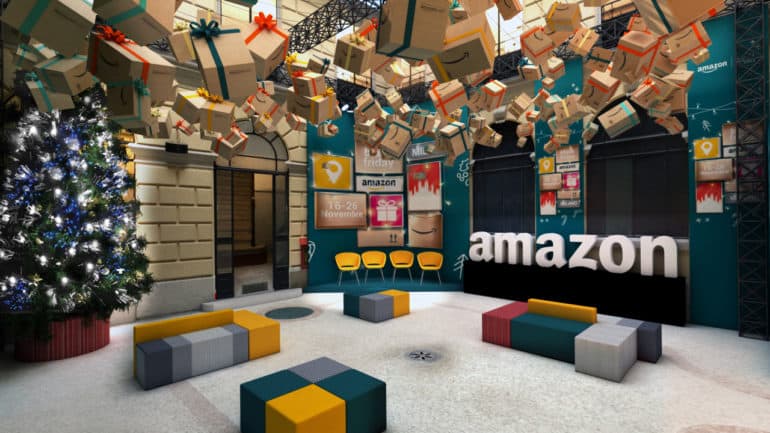 Amazon si prepara al Black Friday: periodo di reso esteso e loft store a Milano
