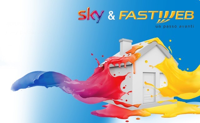 Sky: ufficializzata la partnership con Fastweb