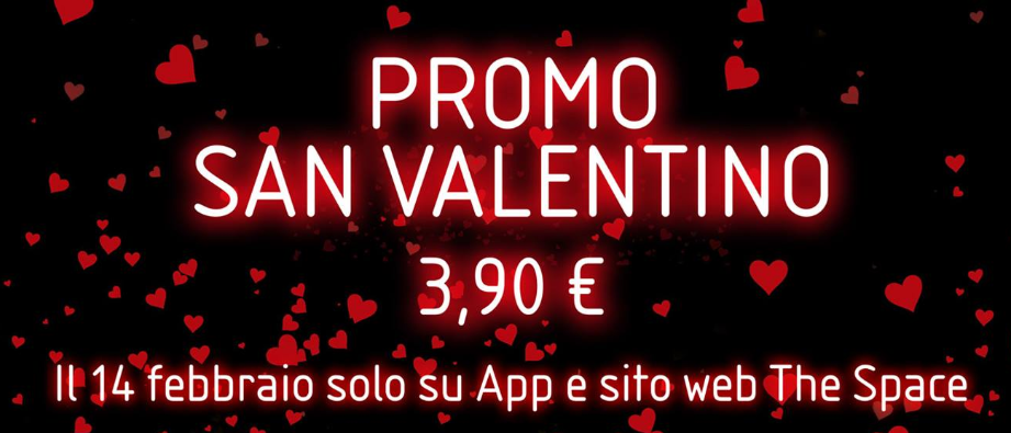 San Valentino al cinema? Con The Space conviene di più!