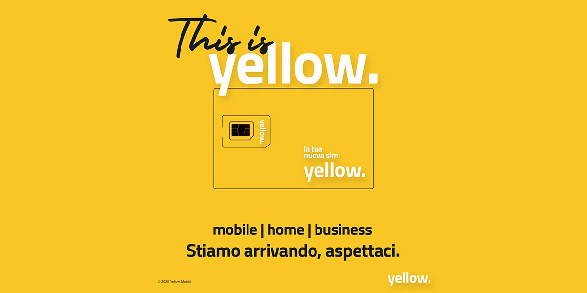 yellow mobile fake