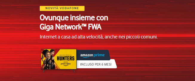 Vodafone Casa Wireless: aggiornate le velocità massime
