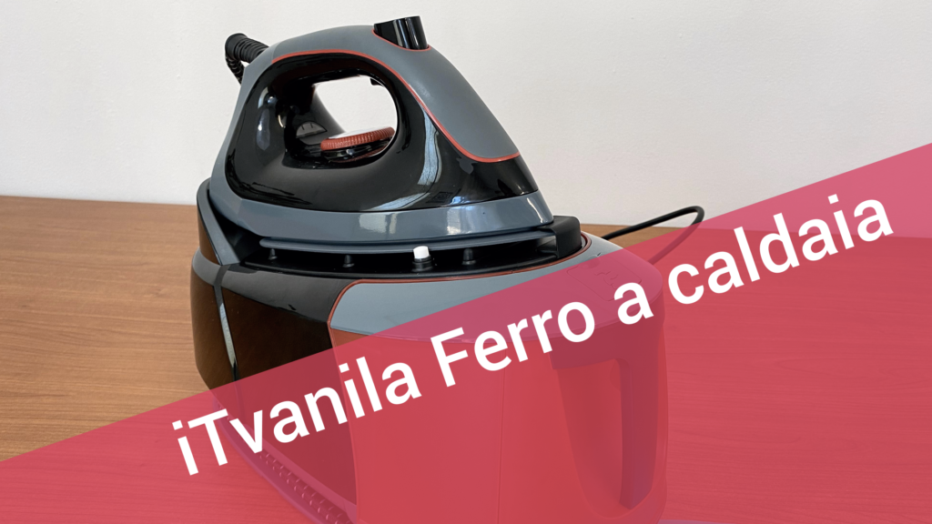 Ferro Da Stiro A Vapore Petra Con Caldaia - 2600W, Serbatoio 1.5L Rimovibile, Vapore Continuo 30 Min, Piastra Ceramica