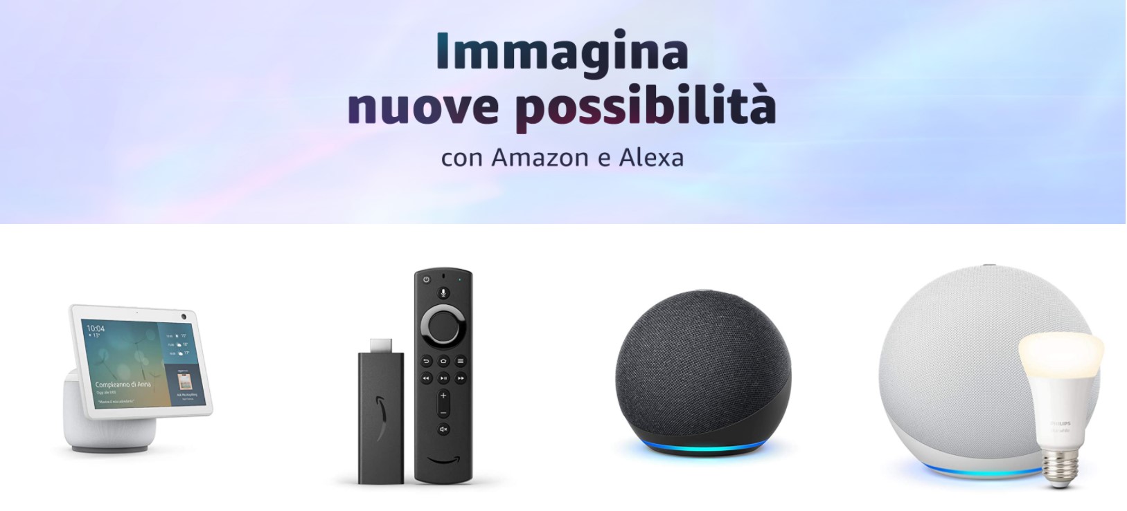 Amazon, arriva Echo Dot 4 e la nuova Fire TV 2020: le novità