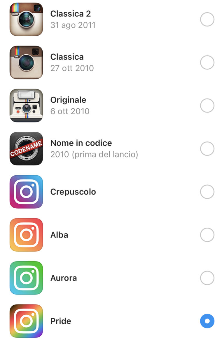 instagram icone 2020