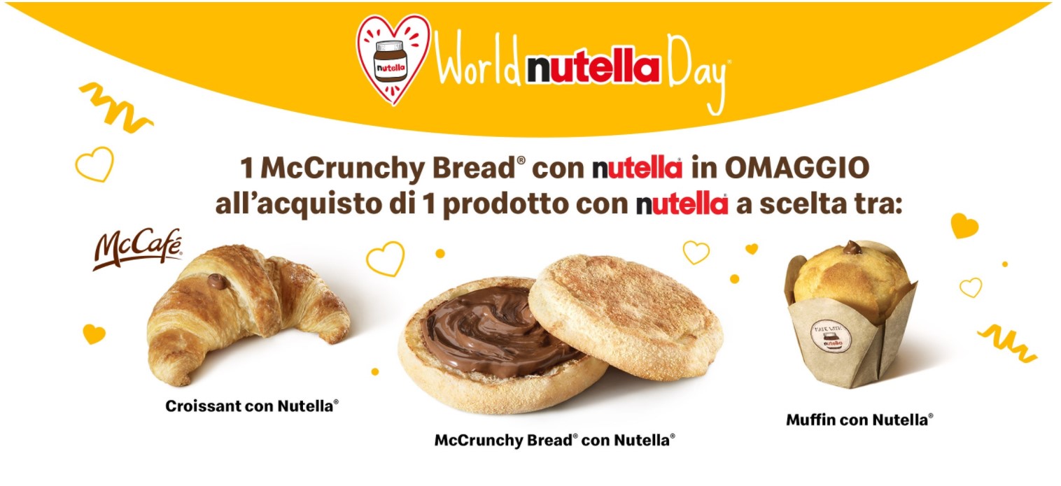 nutella day mcdonals