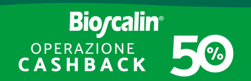Bioscalin: cashback del 50% sul secondo prodotto