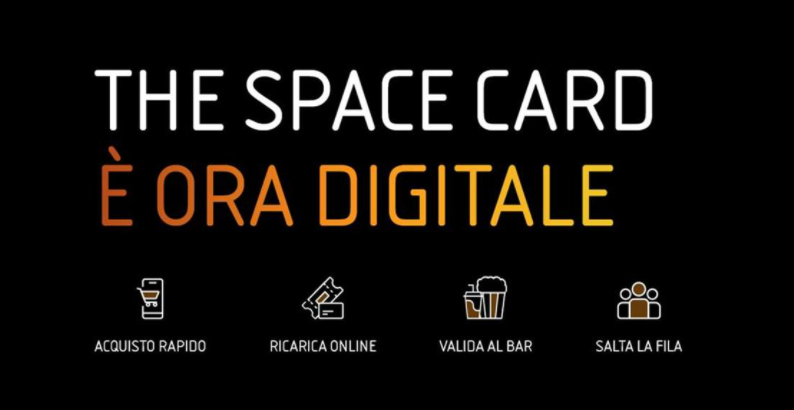 The Space: acquista la Card e ricevi 2 biglietti omaggio