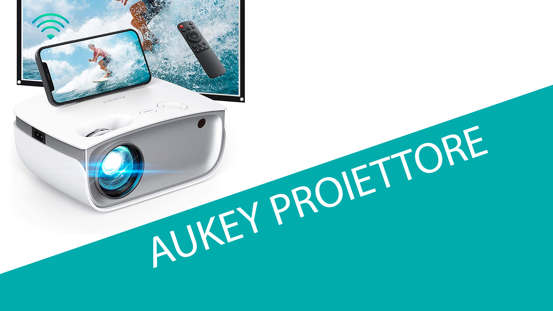 proiettore led aukey