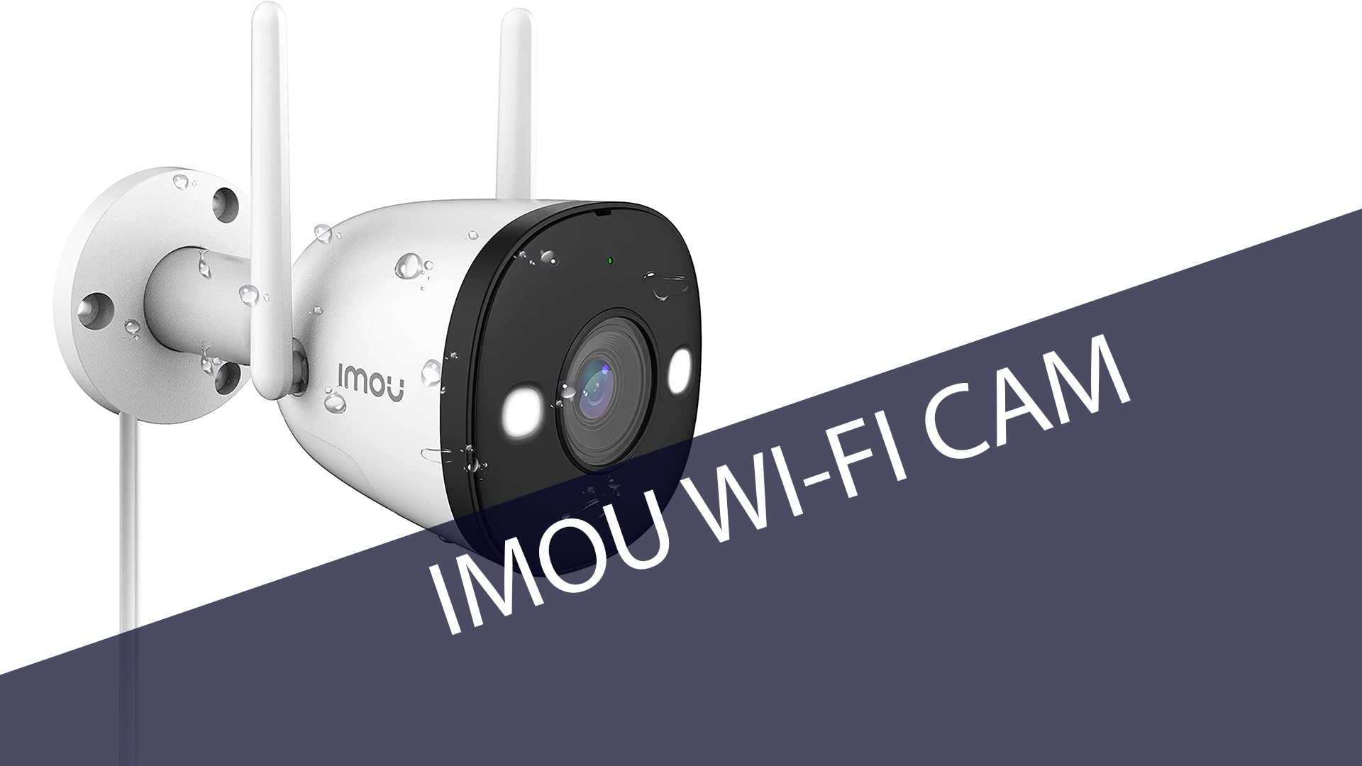 IMOU Bullet 2E: una videocamera WiFi da esterno 1080p