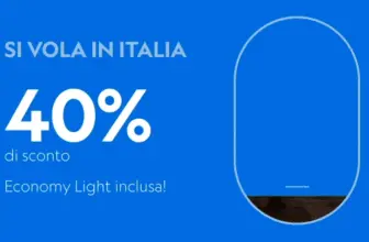 ITA Airways: Super sconto del 40% – Tariffa Light inclusa!