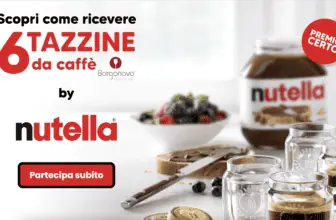 6 tazzine Nutella GRATIS in modo semplice: ecco l’interessante promozione
