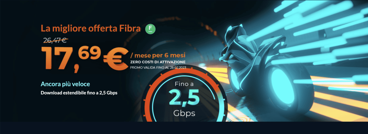 fibra aruba febbraio 23