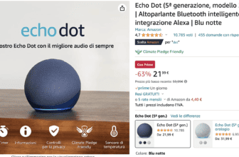Echo Dot a 21.99€, Fire TV al prezzo più basso di sempre – Inizia già il Prime Day con prezzi bomba