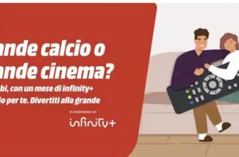 Infinity+ GRATIS 1 mese iscrivendosi a MediaWorld CLUB