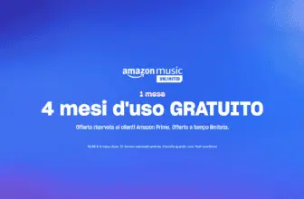 Amazon Music Unlimited, musica illimitata per 4 mesi GRATIS!