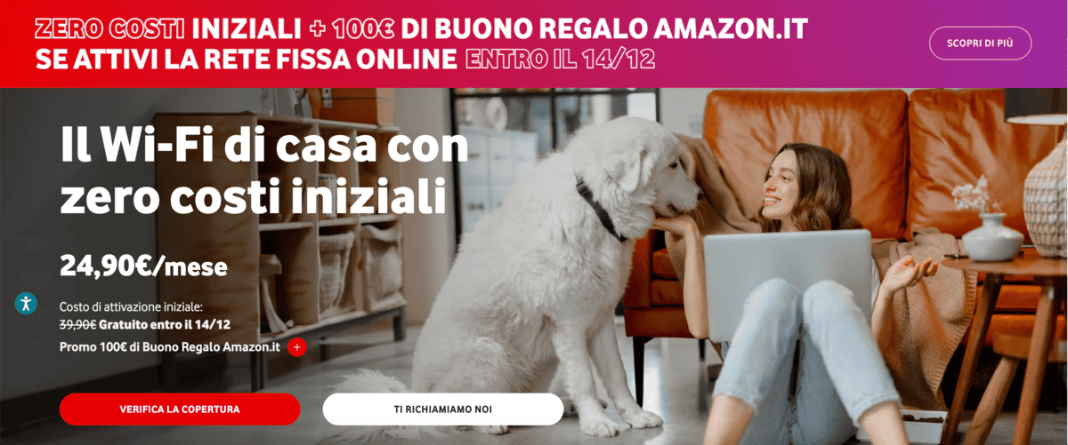 vodafone fibra amazon