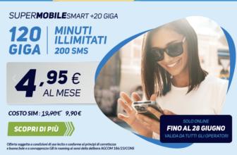 Optima lancia l’offerta limited edition: Minuti, 200 SMS e 120GB a 4.95€