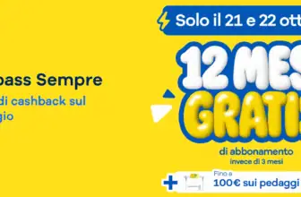 telepass promozione